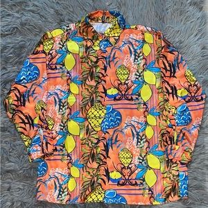 Satin button up brand new with tag